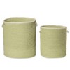 Colonial Mills  Soft Chenille Woven Hampers - Green 17"x17"x22" - 3 of 4