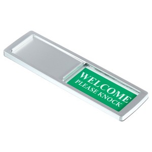 Unique Bargains Acrylic Self-Adhesive Decor Home Business Privacy Sign - 1 of 4