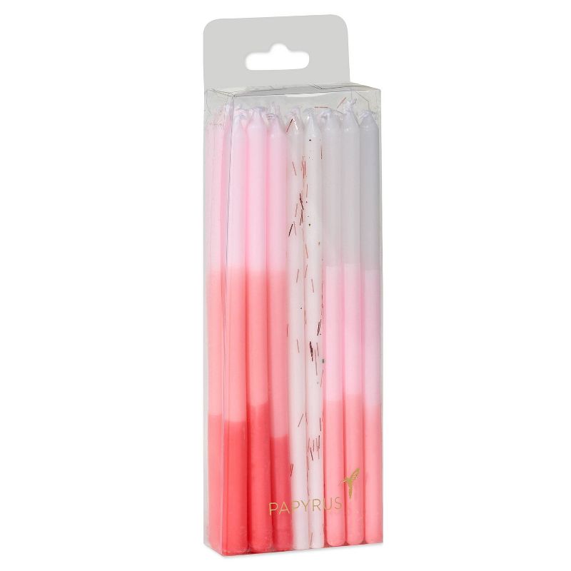 24ct Birthday Candles Tall Ombre Pink - PAPYRUS, 3 of 5