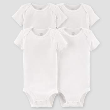 Carter's Just One You® Baby 4pk Gallery Short Sleeve Bodysuit - White