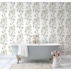 RoomMates Nouveaux Wisteria Peel & Stick Wallpaper: Self-Adhesive PVC, Floral Botanical, Multicolored, 30.75 Sq Ft Coverage - 3 of 4
