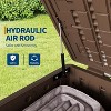 120-Gallon Lockable Outdoor Storage Box w/Waterproof Lid & Side Handles - Deck Box for Garden, Pool, Patio & Backyard Accessories - 4 of 4