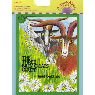 The Three Billy Goats Gruff Book & Cd - (paul Galdone Nursery Classic ...