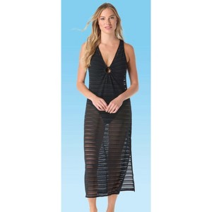 Coco Reef Idolize Cover Up, M, 006-Cast-Black - 1 of 2