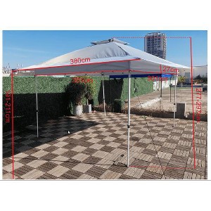 Yaheetech 13X13 ft Portable Pop-Up Canopy with Adjustable Height and Ground Anchors & Guy Lines - 1 of 1
