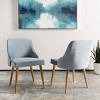 Lulu Upholstered Dining Chair (Set of 2) - DCH6200 - Safavieh - 3 of 4