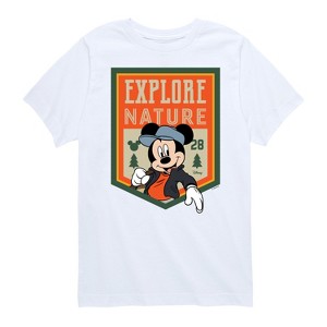 Boys' - Disney - Explore Nature Short Sleeve Graphic T-Shirt - 1 of 4