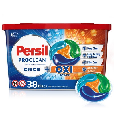 Persil Oxi Discs Laundry Detergent Pacs - 38ct