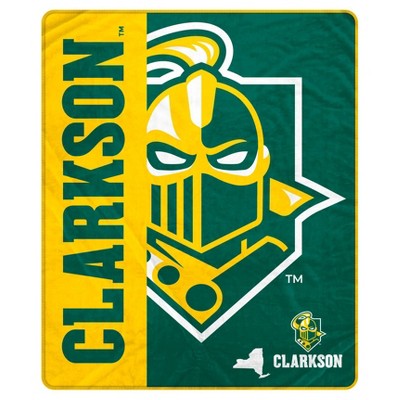 NCAA Clarkson Golden Knights Ultra Soft Tailgate Throw Blanket