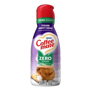 Coffee mate Zero Sugar Italian Sweet Crème Coffee Creamer - 32 fl oz - 1 of 4