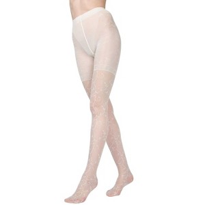 Levante Women's Divine 20 Denier Sheer Vine Control Top Pantyhose - 1 of 2