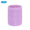 Unique Bargains Sweat Absorbent Elastic Tennis Badminton Basketball Wrist Sweatbands 8 Pcs - 3 of 4