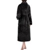 PAVILIA Soft Plush Women Fleece Robe, Cozy Warm Housecoat Bathrobe, Fuzzy Female Long Spa Robes - 2 of 4