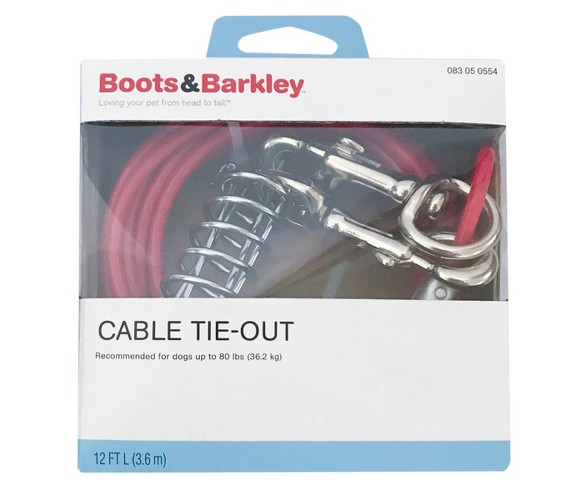 Buy Weight Tie Out Cable 12 ft M Boots Barkley Online at desertcartZimbabwe