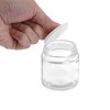 Unique Bargains Transparent Cream Glass Bottle for Bathroom 1 Pc - 3 of 4