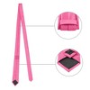 Allegra K Men's Solid Color Wedding Business Pocket Square Necktie Bowtie Set - 2 of 4