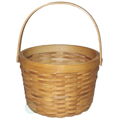 Vintiquewise Small Wood Chip Apple Picking Basket