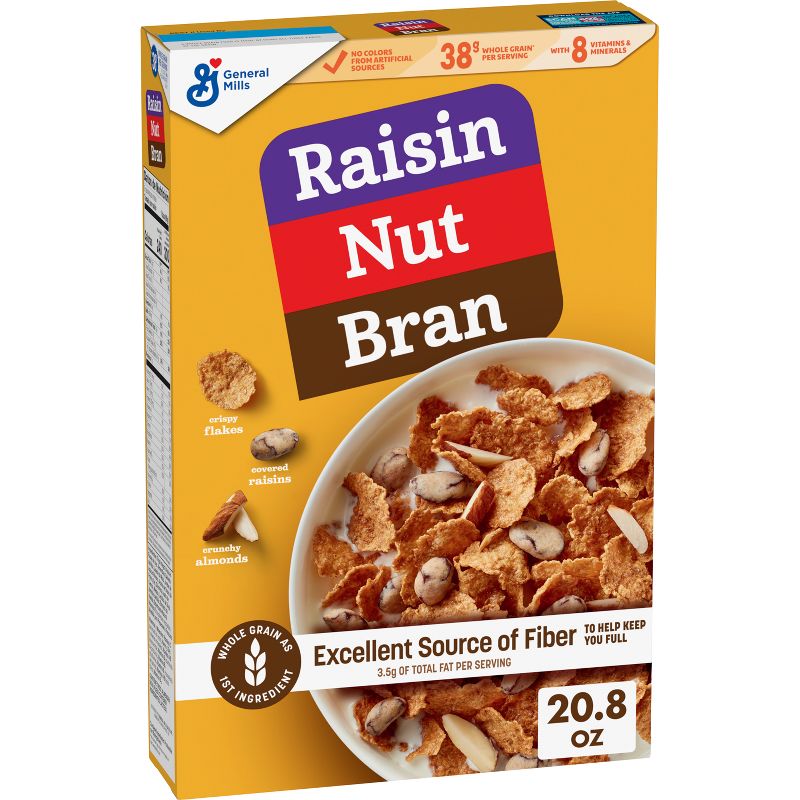 Raisin Nut Bran Breakfast Cereal 20.8oz - General Mills, 1 of 11