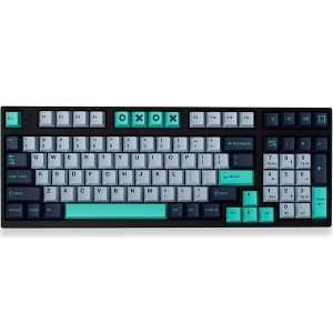 Electro Burst 171 Keys Doubleshot Hammerhead Light Keycaps - 1 of 4