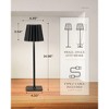 ZACHVO Minimalist Cordless LED Desk Lamps 2 Pack - 4 of 4