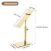 Unique Bargains Home Adjustable Countertop Display Shoe Rack Holder 2 Pack - 2 of 3