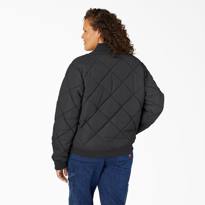 Dickies Women's Plus Quilted Bomber Jacket, 2 of 3