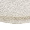 PAGED Mushroom Foot Stool Small Round Ottoman with Wooden Frame and High Density Foam for Family Room, Living Room - 4 of 4