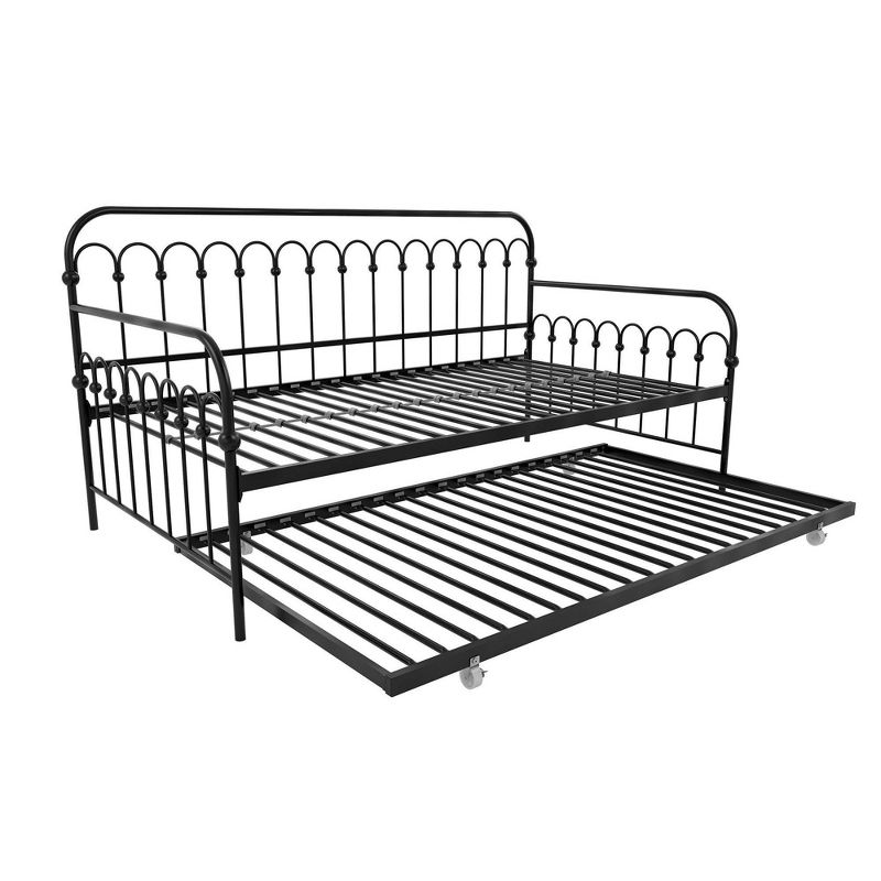 Bright Pop Metal Daybed with Roll Out Trundle - Novogratz, 5 of 14