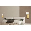 Cal Lighting LA-8034 Getafe Metal Led Bedside Wall Sconce with Rocker Switch and 2 USB Charging Ports, Gold - 4 of 4