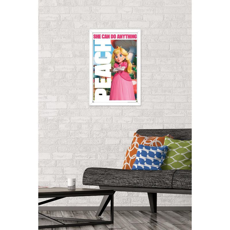 Trends International The Super Mario Bros. Movie - Peach Framed Wall Poster Prints, 2 of 7
