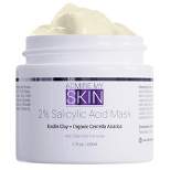 Admire My Skin Face Mask Skincare 2% Salicylic Acid Mask - Anti Blemish Skin Care Face Mask Cream With Purifying Kaolin Clay + Centella Asiatica, 2oz