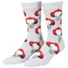 Adult Horror Movie Villains Pennywise Jason, Freddy Kruger 6-Pack Crew Socks - 3 of 4