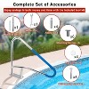 Pool Handrail for Inground Pools – 304 Stainless Steel Stair Rail with Grip Cover, 375 lbs Load Capacity - 4 of 4
