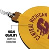 Central Michigan University Chippewas Wood Christmas Tree Holiday Ornament - 3 of 4