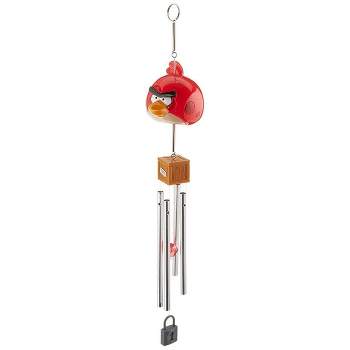 Commonwealth Toys Angry Birds Wind Chime, TNT Red