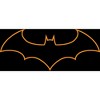 Batman HD & Gold Holographic Foil Men's Black Tee - image 2 of 2