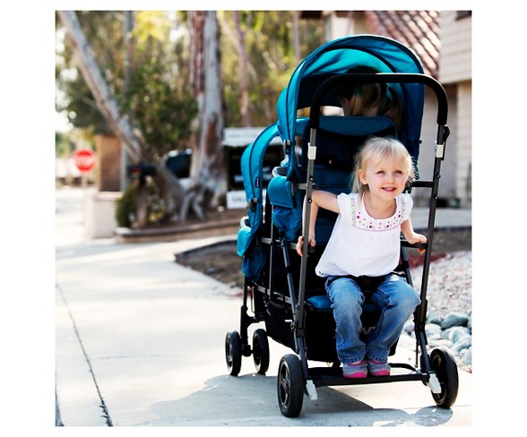 Joovy big caboose graphite outlet stand on triple stroller