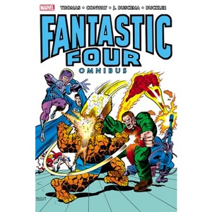 The Fantastic Four Omnibus Vol. 5 Rich Buckler Frightful Four Cover - by  Roy Thomas & Marvel Various (Hardcover) - 1 of 1