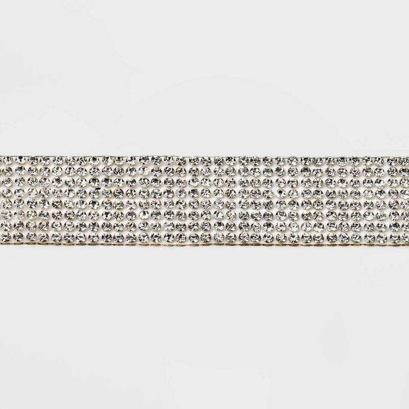 Diamante Choker Necklace - Wild Fable&#8482; Silver, 4 of 6