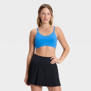 Women's Low Support Crossover Sports Bra - JoyLab™ - 1 of 3