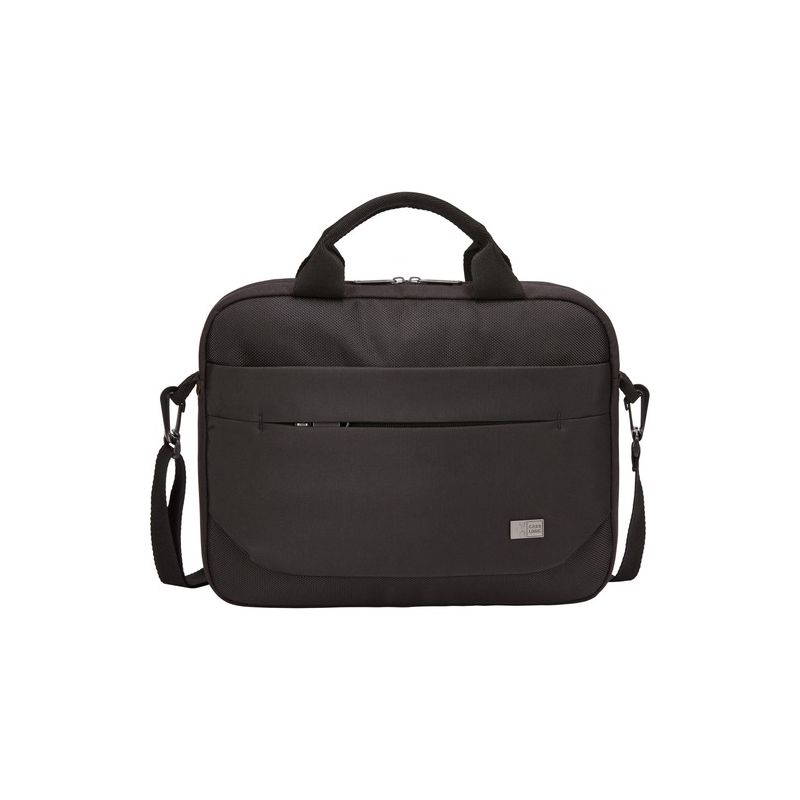 Case Logic Advantage ADVA-111 BLACK Carrying Case (Attach&eacute;) for 10" to 12" Notebook - Black - Polyster - Shoulder Strap, Luggage Strap, Handle, 1 of 7