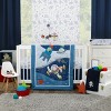 NoJo Disney Toy Story Outta This World Blue Appliqued Super Soft Baby Blanket - 4 of 4