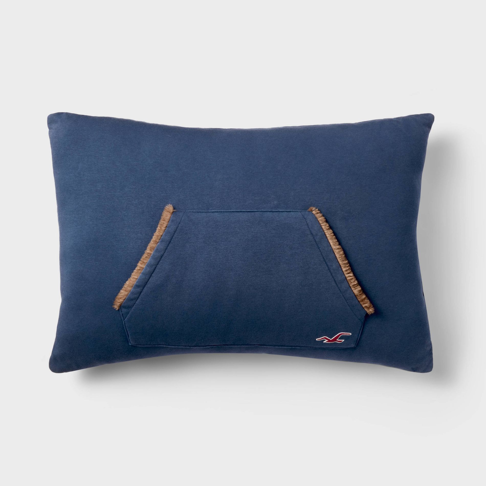 20"x30" Oversized Study Buddy Pillow Navy Blue - The Hollister Collection at Target