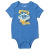 Harry Potter Gryffindor Hufflepuff Ravenclaw Baby Bodysuit Pants and Hat 3 Piece Outfit Set Newborn to Infant - 2 of 4
