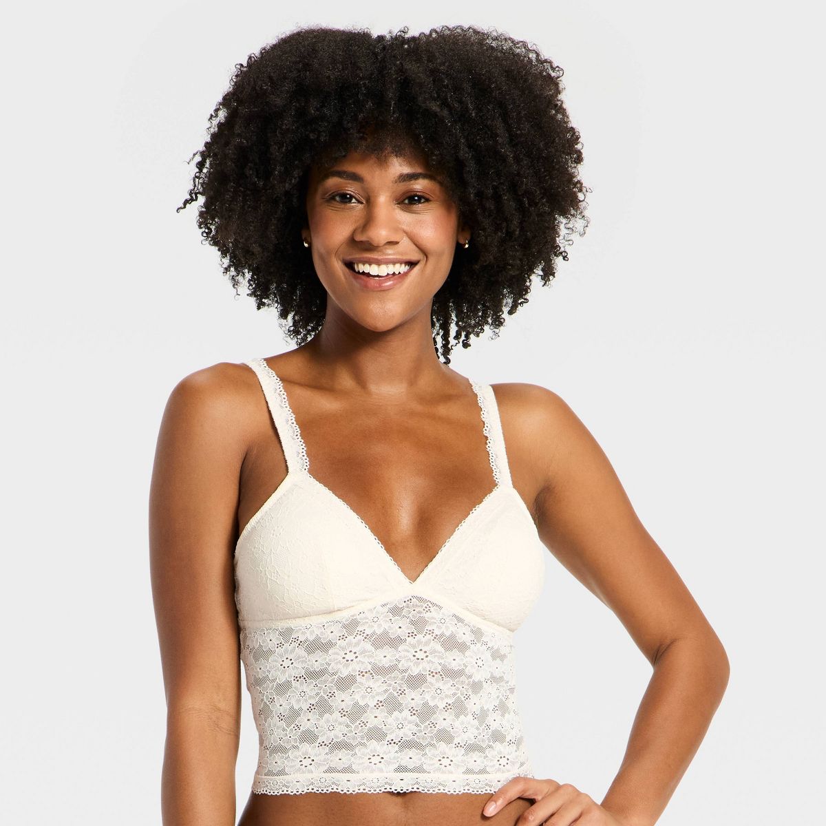 Women's Cloud Soft Lace Bra Top - Auden™