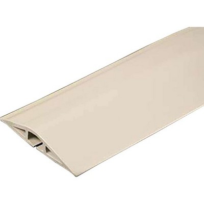  C2G 15ft Wiremold Corduct Overfloor Cord Protector - Ivory - Ivory 