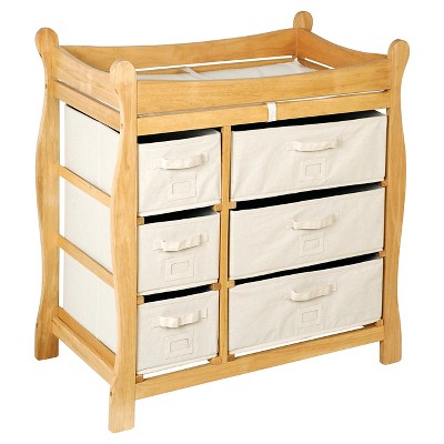 badger basket diaper corner changing table