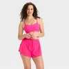 Women's 2.5" Woven High-Rise Flutter Shorts - All In Motion™ - 3 of 4