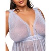 Adore Me Women's Novah Babydoll Lingerie - 2 of 4