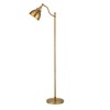Hudson and Canal 65" Tall Floor Lamp with Cone Metal Shade - 3 of 4